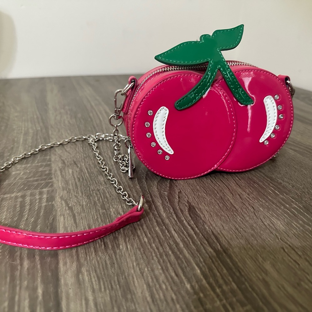 Sugar Thrillz Cherry On Top Coin Purse / Crossbody Bag - Picture 7 of 8